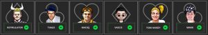 All-in Global Poker Avatars