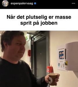 Espen Palervaag coronavirus meme