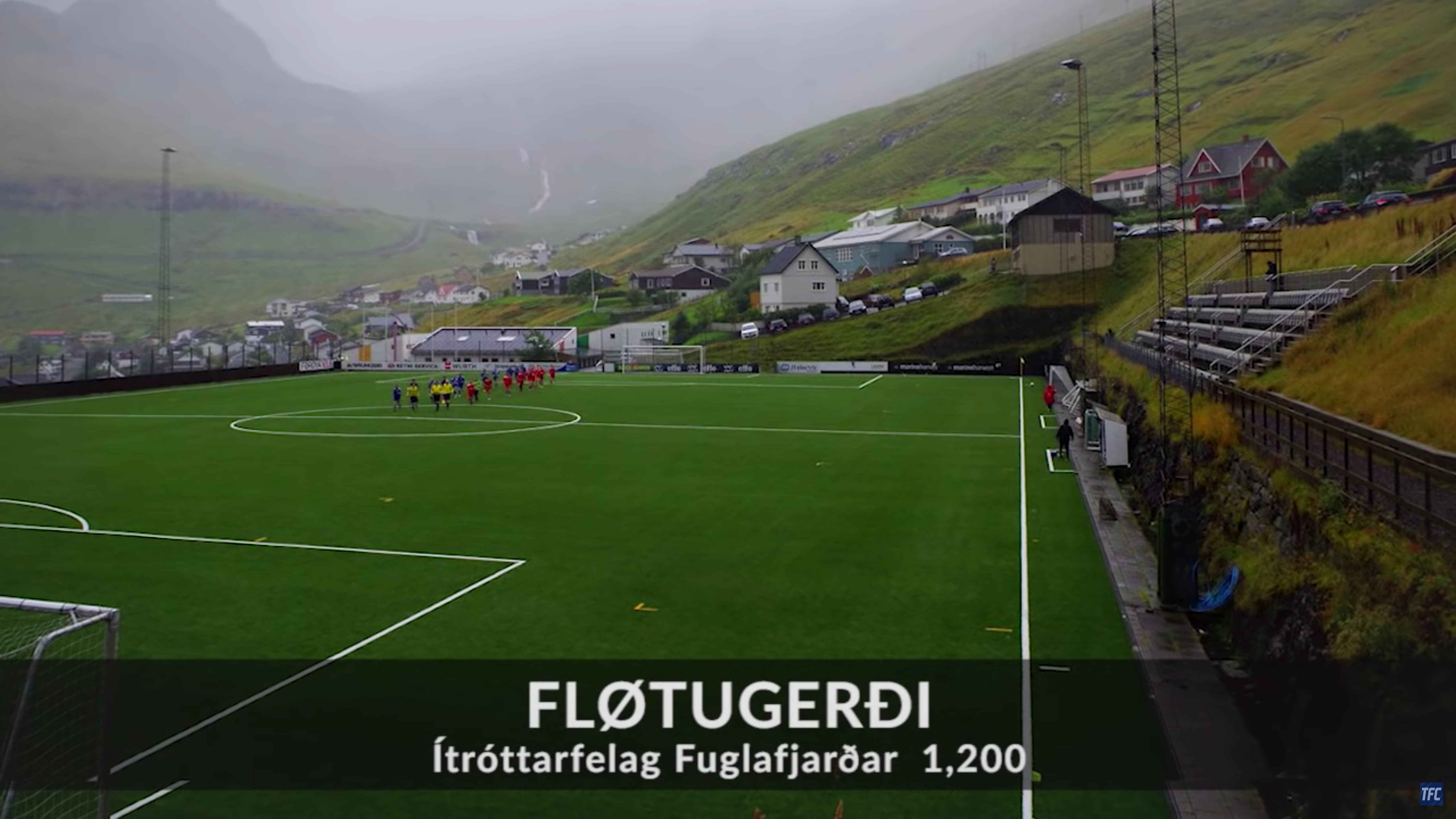Ítróttarfelag Fuglafjarðar (ÍF)stadium from the Faroe Islands Premier League