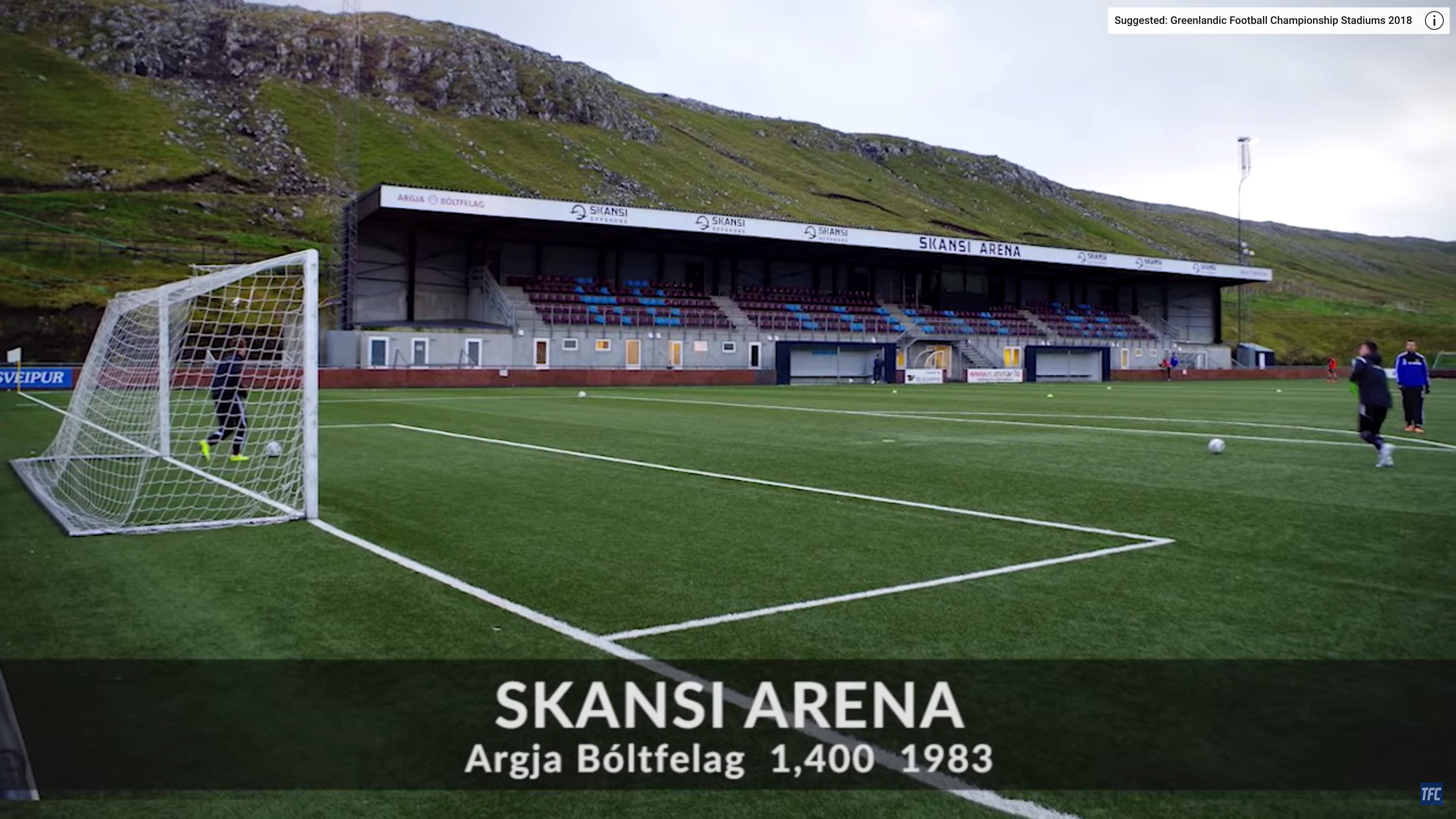 ARGJA BÓLTFELAG (AB) stadium from the Faroe Islands Premier League