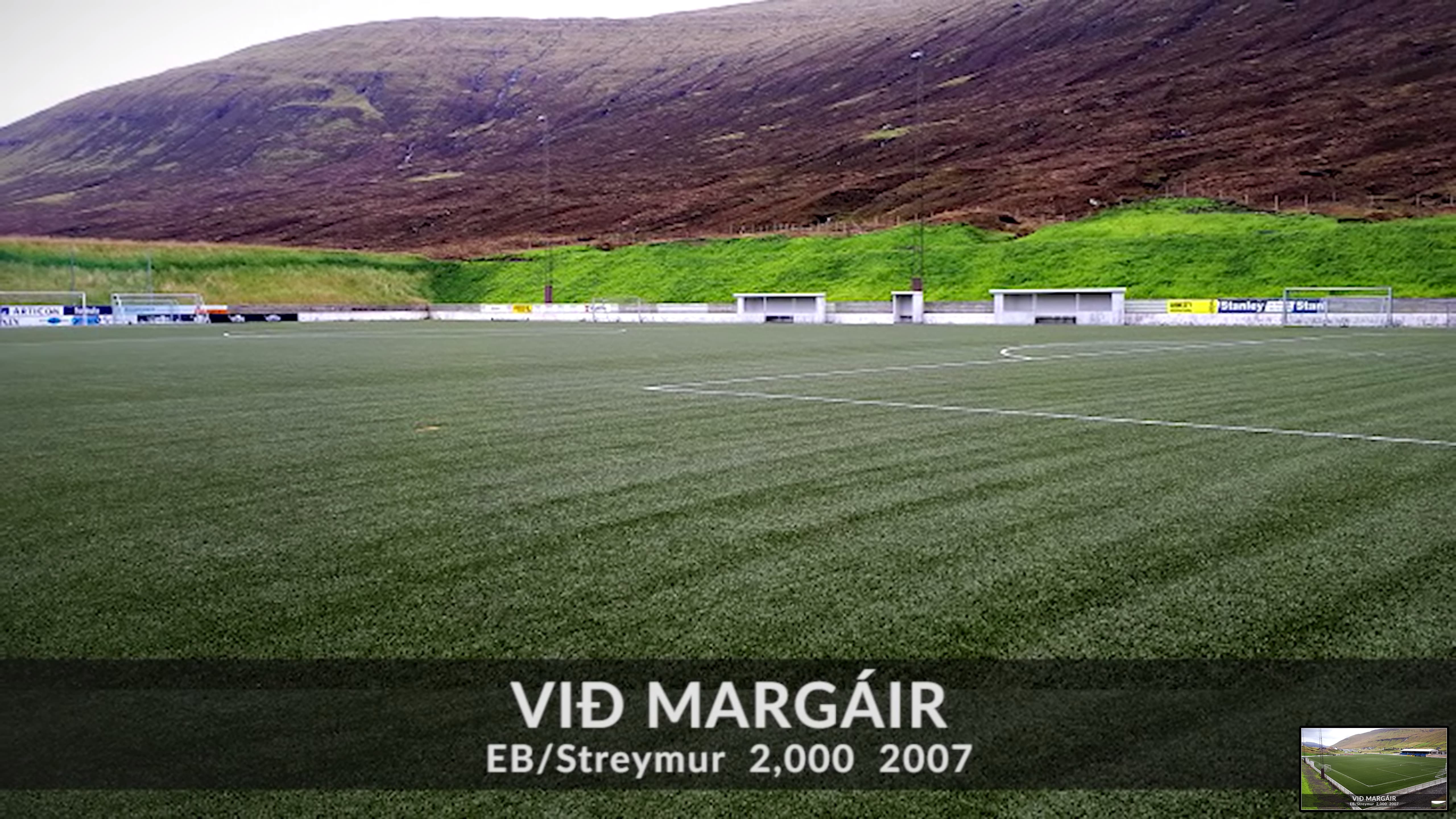 EB/STREYMUR stadium from the Faroe Islands Premier League
