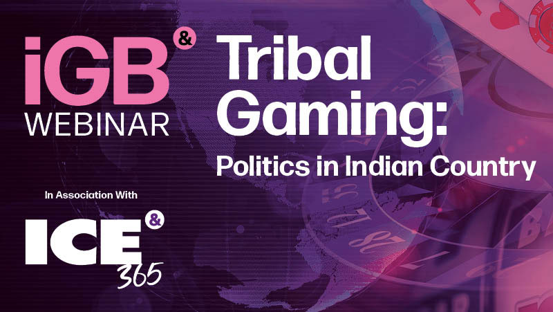 IGB webinar- tribal gaming - politics in Indian Country