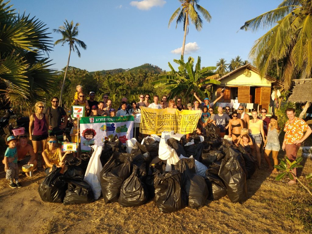 Supporting Trash Heroes around the world