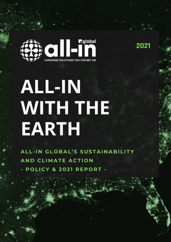 All-in with the Earth
