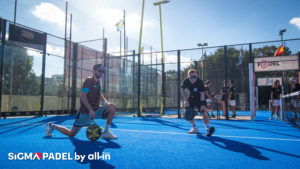 Sigma Padel tournament with Gabriel and Roy